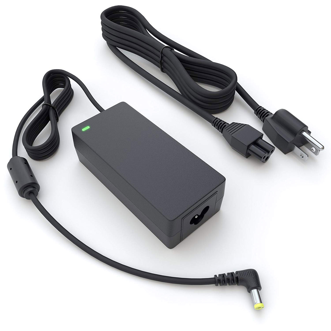 Acer 65W 45W Yellow Tip Laptop Charger Power Supply Cord